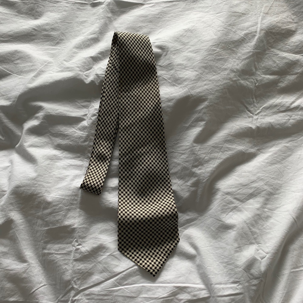 Ralph Lauren Polo Tie in black and cream